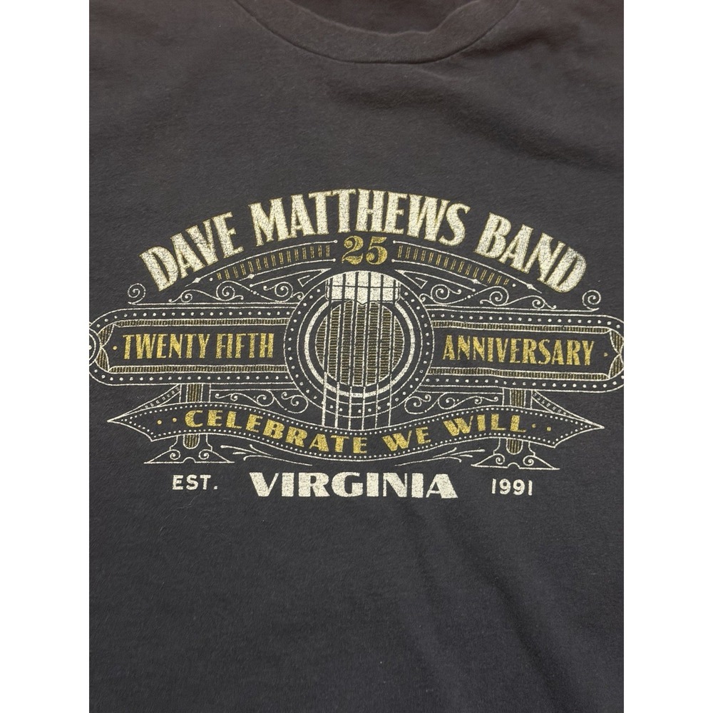 Dave Matthews Band T Shirt Womens Large 25th Anniversary 2016 Celebrate We Will - Picture 3 of 10